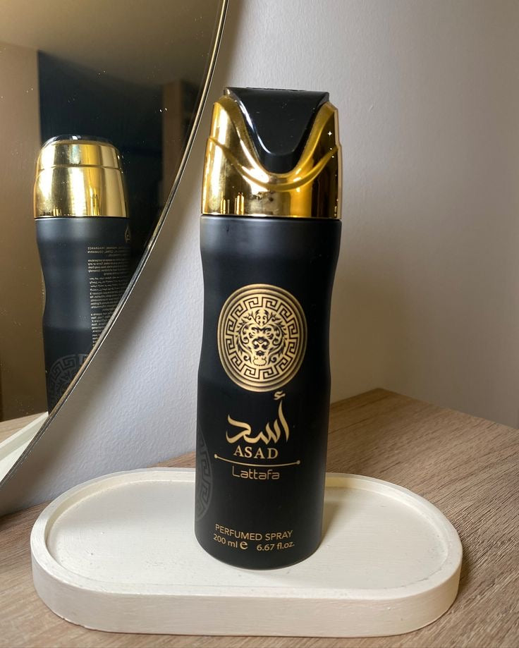 KIT ASAD LATTAFA Kit Asad Lattafa - Perfume, Pasta Hidratante e Spray corporal